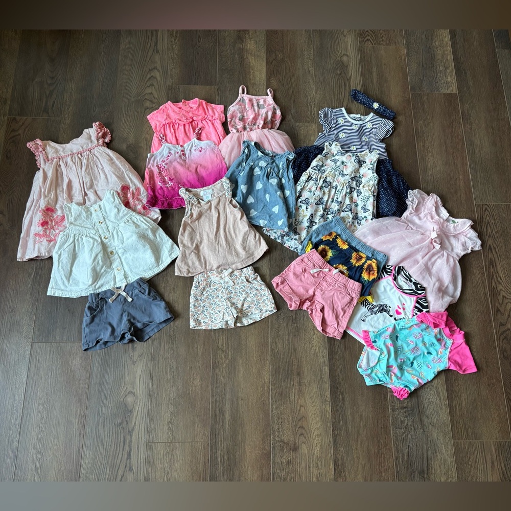 Baby Girl 12m Clothing Set